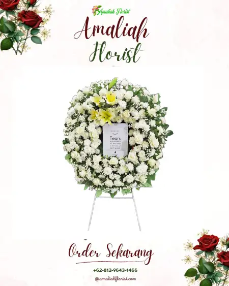 Krans Bunga Duka Gonda Baru